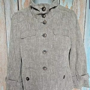 Nic+Zoe Raime Cotton Jacket sz 8